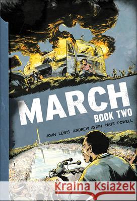 March: Book Two John, Auteur Lewis Andrew Aydin Nate Powell 9780606365475 Turtleback Books: A Division of Sanval - książka