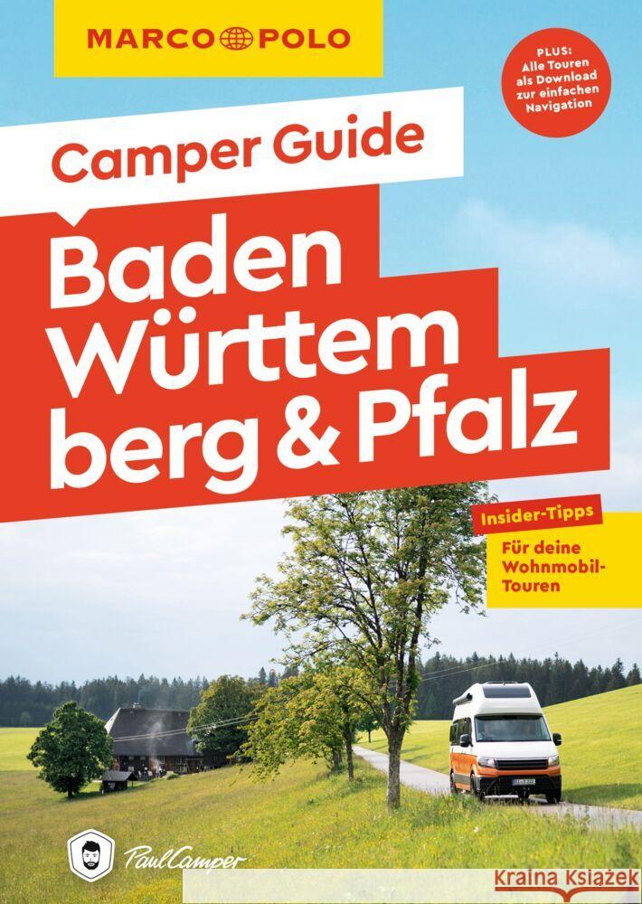 MARCO POLO Camper Guide Baden-Württemberg & Pfalz Wachsmann, Florian 9783829731720 Mairdumont - książka