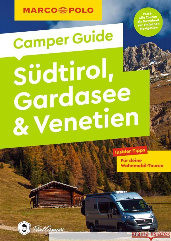 MARCO POLO Camper Guide Südtirol, Gardasee & Venetien Schnurrer, Elisabeth 9783829731942 Mairdumont - książka