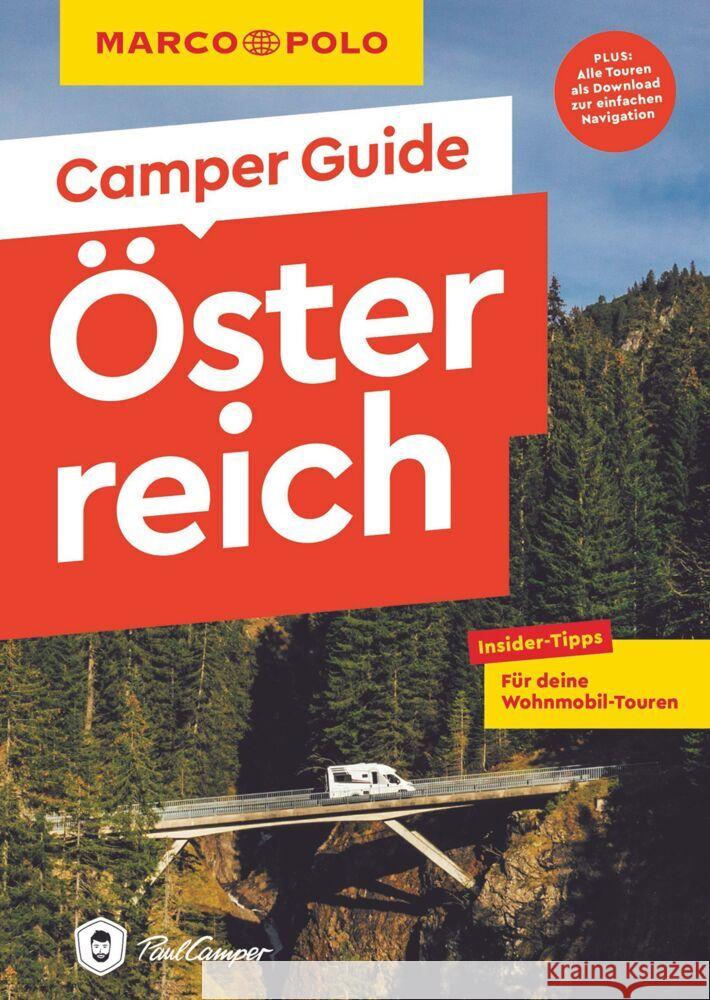 MARCO POLO Camper Guide Österreich Markand, Andrea, Markand, Markus 9783829731881 Mairdumont - książka