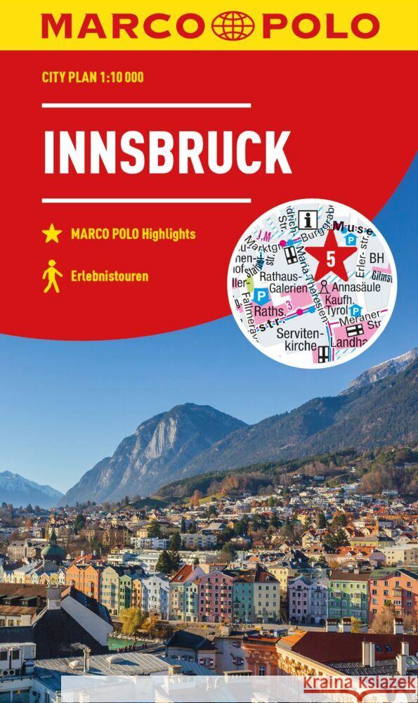 MARCO POLO Cityplan Innsbruck 1:12.000  9783575016515 Mairdumont - książka