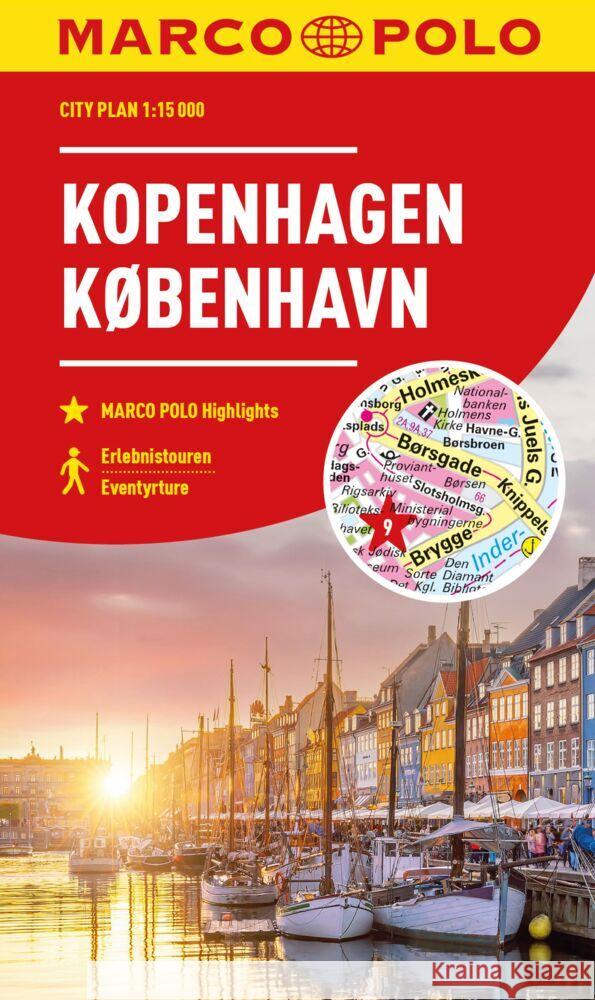 MARCO POLO Cityplan Kopenhagen 1:12.000  9783575016492 Mairdumont - książka