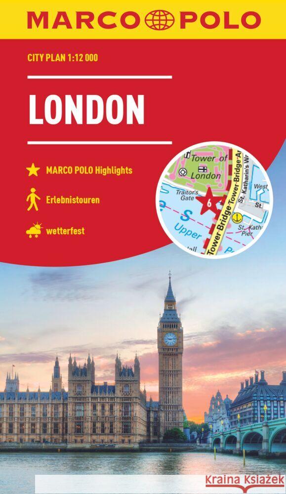 MARCO POLO Cityplan London 1:12.000  9783575018311 Mairdumont - książka
