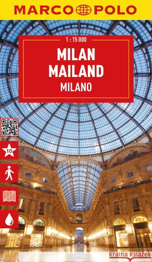 MARCO POLO Cityplan Mailand 1:12.000  9783575019004 Mairdumont - książka