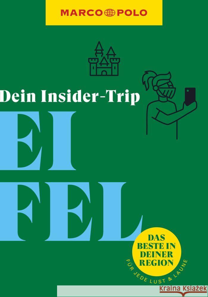 MARCO POLO Dein Insider-Trip Eifel Jaspers, Susanne 9783829747615 Mairdumont - książka