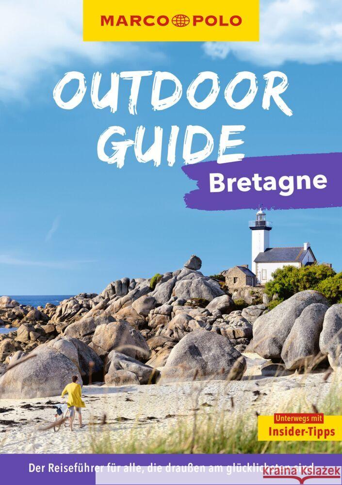 MARCO POLO OUTDOOR GUIDE Reiseführer Bretagne Ginzel, Leon 9783575019011 MARCO POLO ein Imprint von MAIRDUMONT - książka