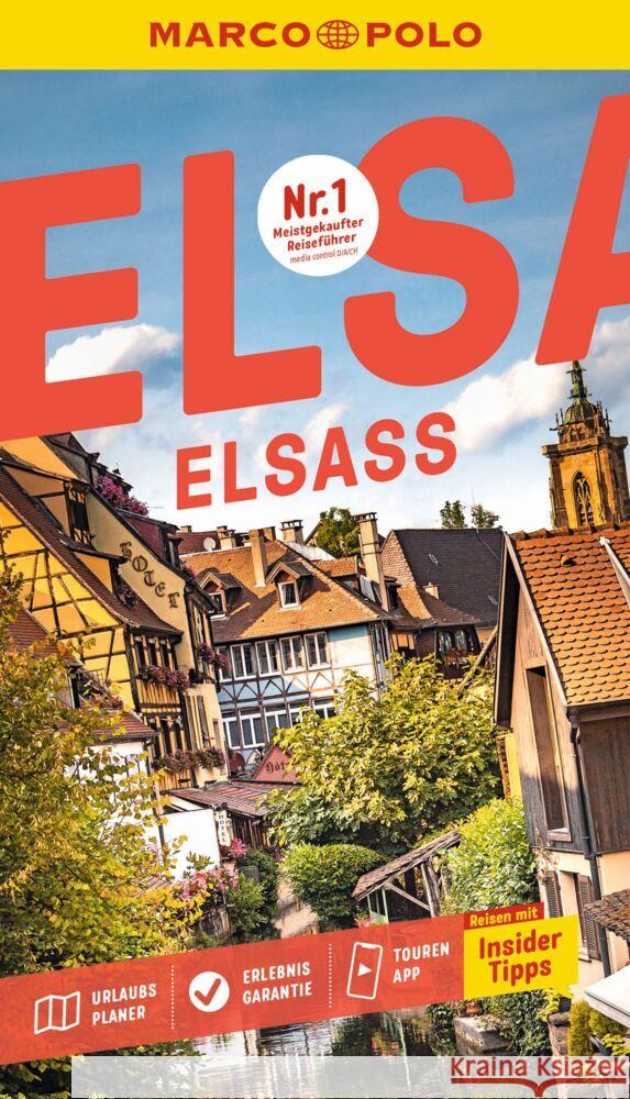 MARCO POLO Reiseführer Elsass Cames, Pascal 9783829770163 MARCO POLO ein Imprint von MAIRDUMONT - książka