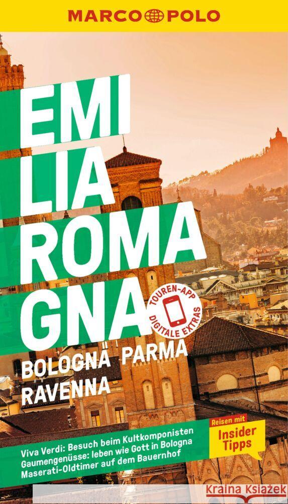 MARCO POLO Reiseführer Emilia-Romagna, Bologna, Parma, Ravenna Dürr, Bettina, Oberpriller, Sabine 9783829749497 Mairdumont - książka