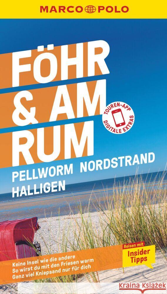 MARCO POLO Reiseführer Föhr, Amrum, Pellworm, Nordstrand, Halligen Schuppius, Arnd M. 9783829719759 Mairdumont - książka