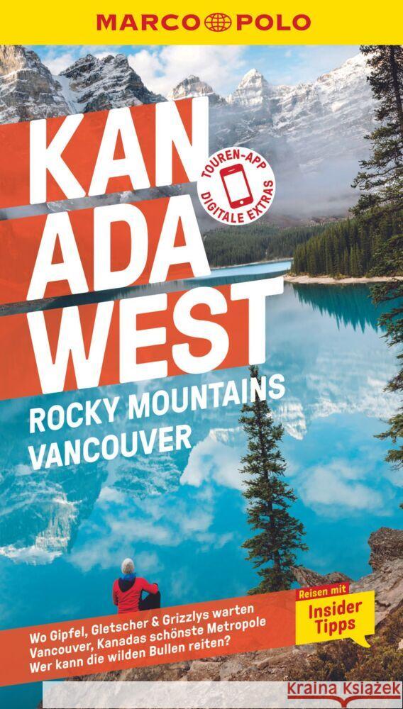 MARCO POLO Reiseführer Kanada West, Rocky Mountains, Vancouver Teuschl, Karl 9783829731911 Mairdumont - książka