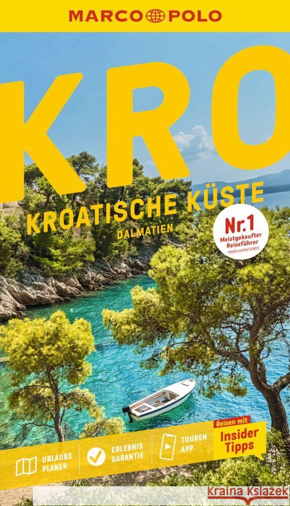MARCO POLO Reiseführer Kroatische Küste Dalmatien Cancar, Nina, Schetar, Daniela 9783829738088 MARCO POLO ein Imprint von MAIRDUMONT - książka