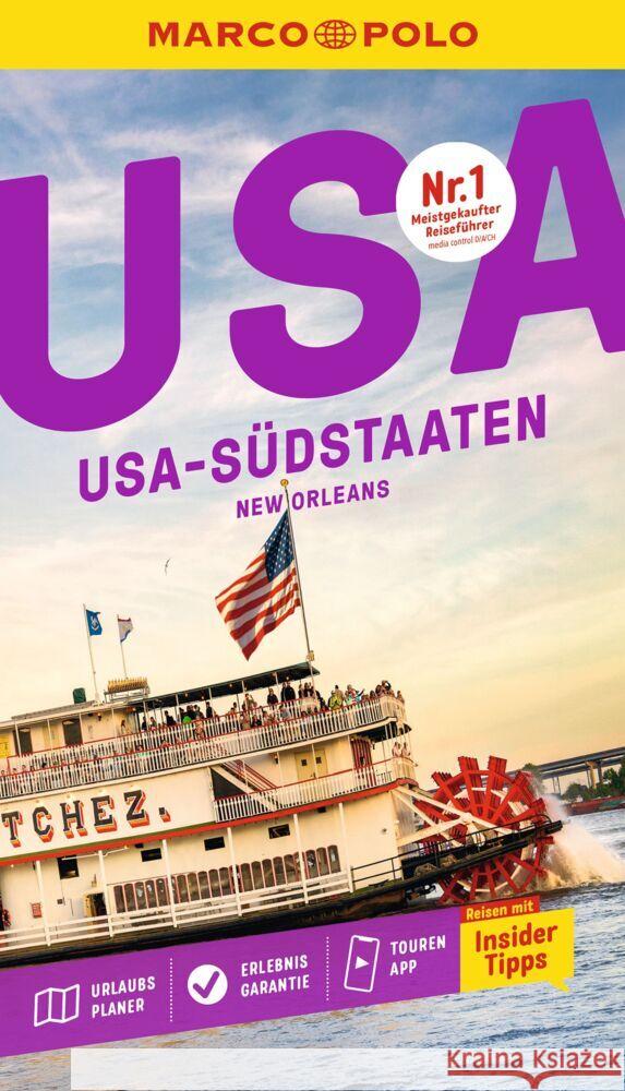 MARCO POLO Reiseführer USA Südstaaten, New Orleans Helmhausen, Ole 9783829742290 MARCO POLO ein Imprint von MAIRDUMONT - książka