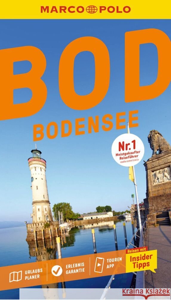 MARCO POLO Reiseführer Bodensee Wachsmann, Florian, van Bebber, Frank, Keller-Ullrich, Martina 9783829740845 MARCO POLO ein Imprint von MAIRDUMONT - książka