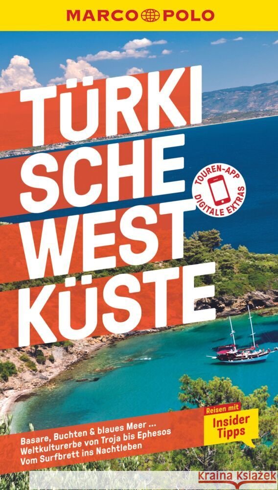 MARCO POLO Reiseführer Türkische Westküste Gottschlich, Jürgen, Zaptcioglu-Gottschlich, Dilek 9783829721455 Mairdumont - książka
