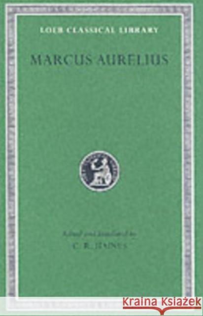 Marcus Aurelius Marcus Aurelius 9780674990647 Harvard University Press - książka