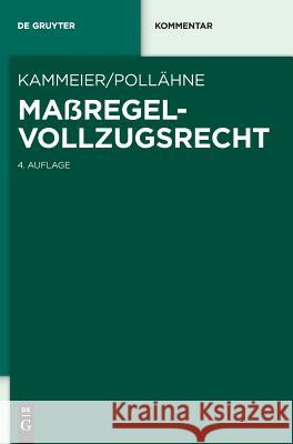 Maßregelvollzugsrecht, Kommentar  9783110352009 De Gruyter - książka