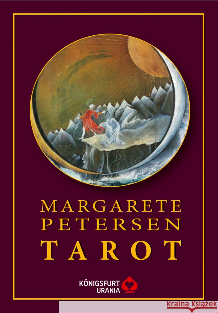 Margarete Petersen Tarot, m. Trotkarten Petersen, Margarete 9783868265637 Königsfurt Urania - książka