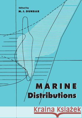 Marine Distributions Maxwell J. Dunbar 9781442631359 University of Toronto Press, Scholarly Publis - książka