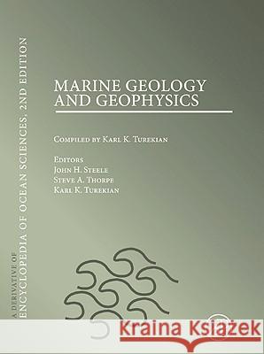 Marine Geology & Geophysics John Steele 9780080964843 ACADEMIC PRESS - książka