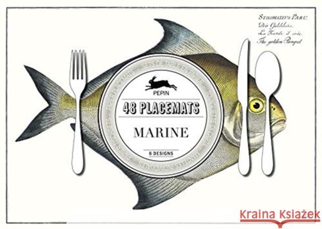 Marine: Placemat Pad Pepin Van Roojen 9789460097188 Pepin Press - książka