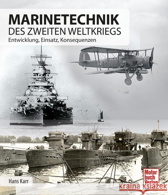 Marinetechnik des zweiten Weltkriegs Karr, Hans 9783613045163 Motorbuch Verlag - książka