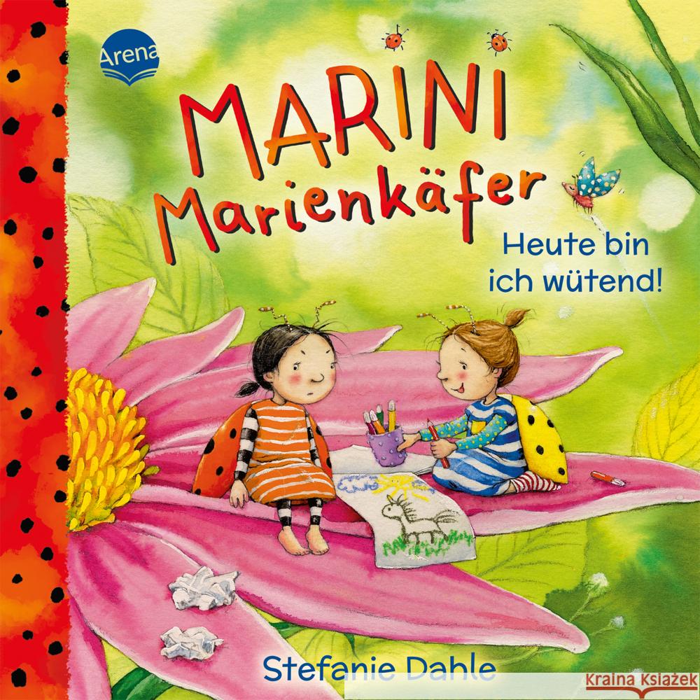 Marini Marienkäfer. Heute bin ich wütend! Dahle, Stefanie 9783401721002 Arena - książka