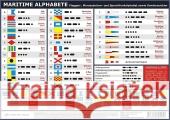 Maritime Alphabete, Info-Tafel : Flaggen-, Morsezeichen- und Sprechfunkalphabet sowie Sonderzeichen. Wasserfest laminierte Info-Tafel mit Flaggen,- Morsezeichen- und Sprechfunkalphabet, incl. Sonderze Schulze, Michael   9783934705210 Dreipunkt Verlag - książka