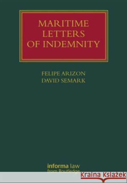 Maritime Letters of Indemnity  9781843119524 Lloyd's List - książka