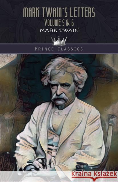 Mark Twain's Letters Volume 5 & 6 Mark Twain 9789353855468 Prince Classics - książka