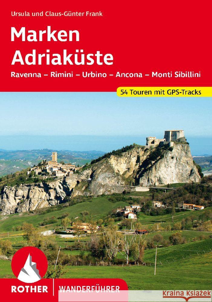 Marken - Adriaküste Frank, Ursula, Frank, Claus-Günter 9783763346943 Bergverlag Rother - książka