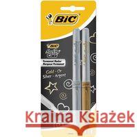 Marker Permanentny złoty & srebrny BIC  3086123302259 Bic - książka