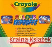 Markery suchościeralne do tablic 8 kolorów CRAYOLA  5010065082236 Crayola - książka