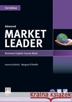 Market Leader 3E Advanced SB + DVD PEARSON Dubicka Iwonna Okeeffe Margaret 9781408237038 Market Leader - książka