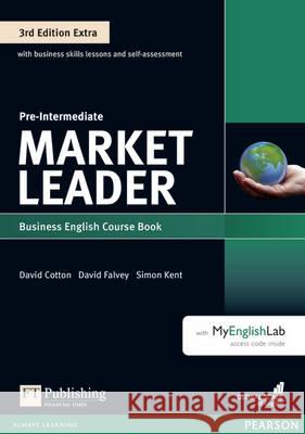 Market Leader 3E Extra Pre-Inter. SB+ MyEnglishLab Cotten 9781292134789 Market Leader - książka