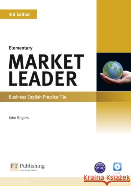 Market Leader 3rd Edition Elementary Practice File & Practice File CD Pack Rogers John 9781408237069  - książka