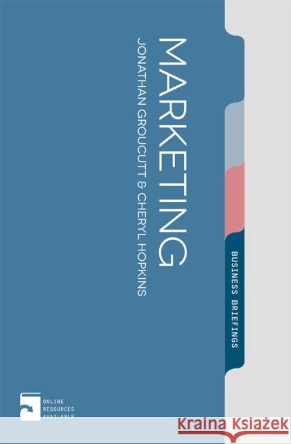 Marketing Jonathan Groucutt Cheryl Hopkins 9781137348241 Palgrave MacMillan - książka