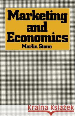 Marketing and Economics Merlin Stone 9781349164288 Palgrave MacMillan - książka