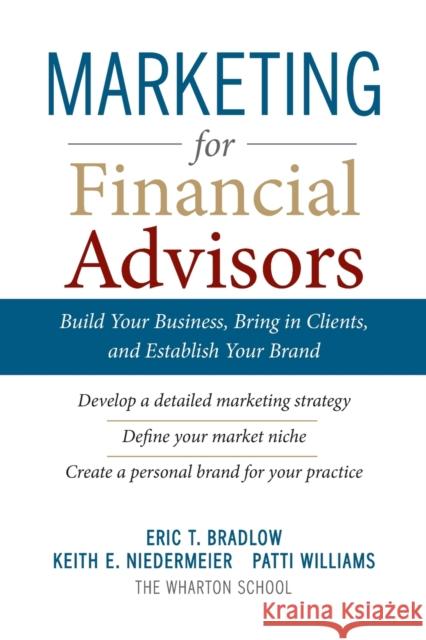 Marketing for Financial Advisors (PB) Eric Bradlow 9781265956950 McGraw-Hill Education - książka
