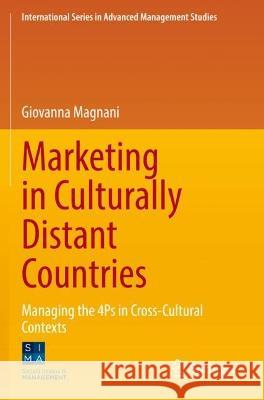 Marketing in Culturally Distant Countries Giovanna Magnani 9783031048340 Springer International Publishing - książka