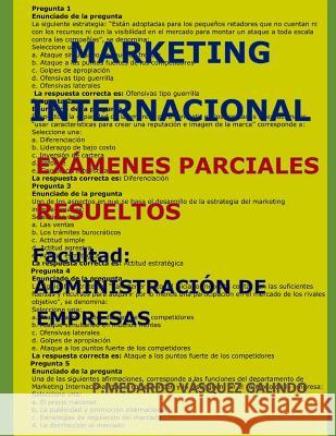 Marketing Internacional- Ex V. 9781719981828 Independently Published - książka