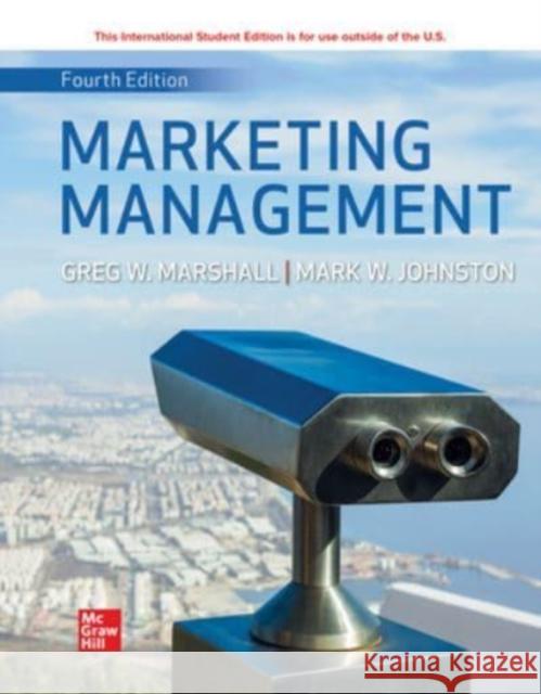 Marketing Management ISE Mark Johnston 9781260598230 McGraw-Hill Education - książka