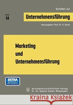 Marketing Und Unternehmensführung Jacob, Herbert 9783663007708 Gabler Verlag - książka