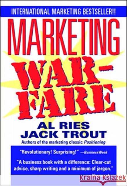 Marketing Warfare Jack Trout 9780070527263  - książka