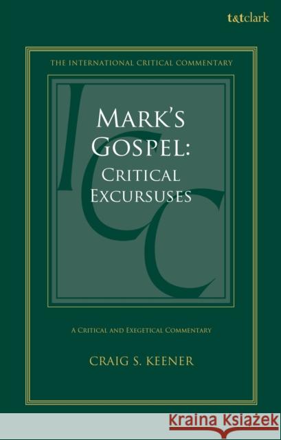 Mark's Gospel Craig S. Keener 9780567728821 Bloomsbury Publishing (UK) - książka
