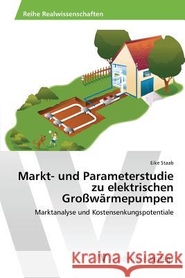 Markt- und Parameterstudie zu elektrischen Großwärmepumpen Staab Eike 9783639873771 AV Akademikerverlag - książka