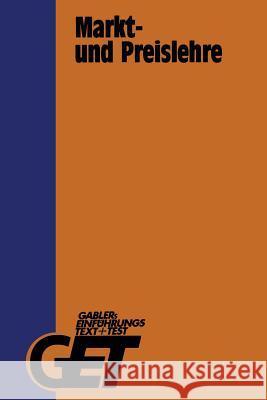 Markt- Und Preislehre Scherer, Theo 9783409781213 Gabler Verlag - książka