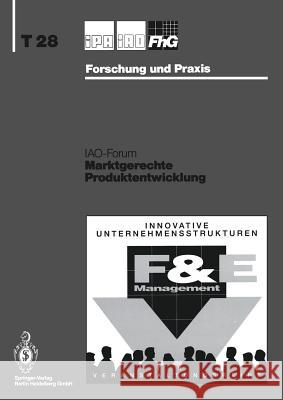 Marktgerechte Produktentwicklung H. -J Bullinger 9783540555391 Springer - książka