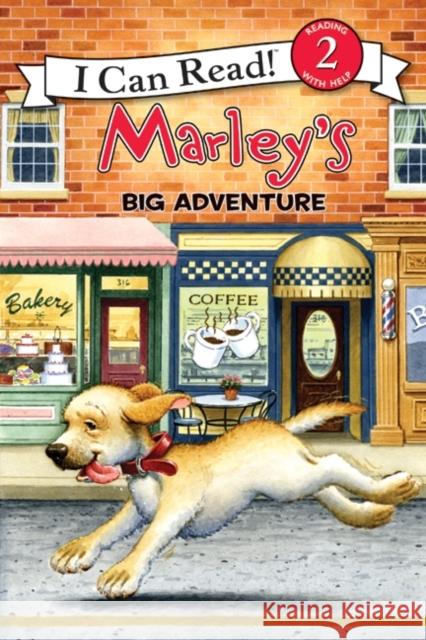 Marley's Big Adventure John Grogan Richard Cowdrey Lydia Halverson 9780061853838 HarperCollins - książka