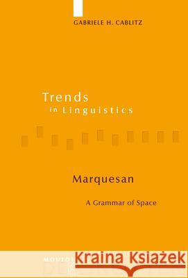 Marquesan Gabriele H. Cablitz 9783110189490 Mouton de Gruyter - książka