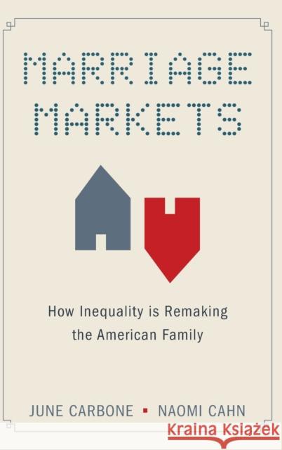 Marriage Markets Carbone, June 9780199916580 Oxford University Press, USA - książka